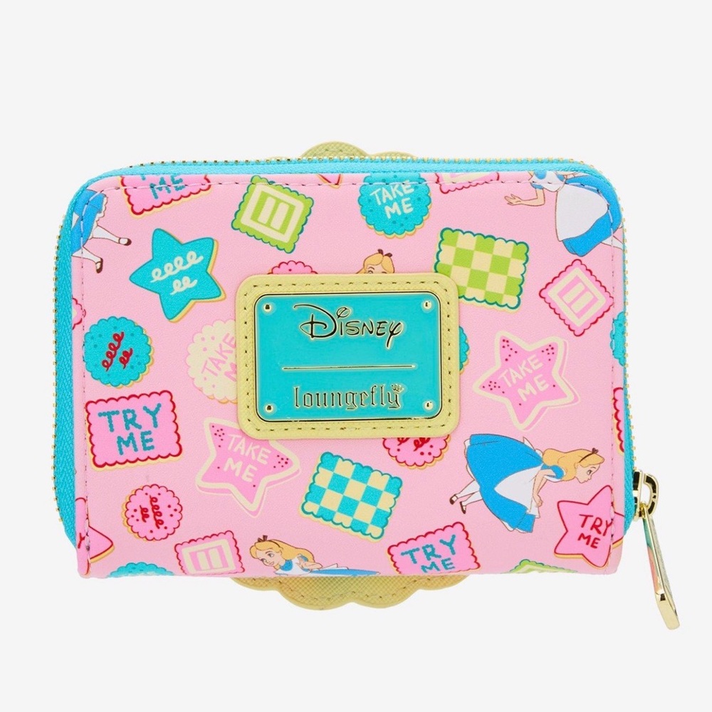 Loungefly Disney Alice in Wonderland  Mini Backpack AND matching wallet - Picture 10 of 10